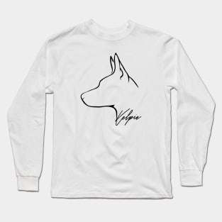 Proud Australian Kelpie profile dog lover gift Long Sleeve T-Shirt